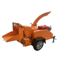 Mobile Drum Wood Chipper Made In BOLIDA For Cutting Wood Pallet With Nails